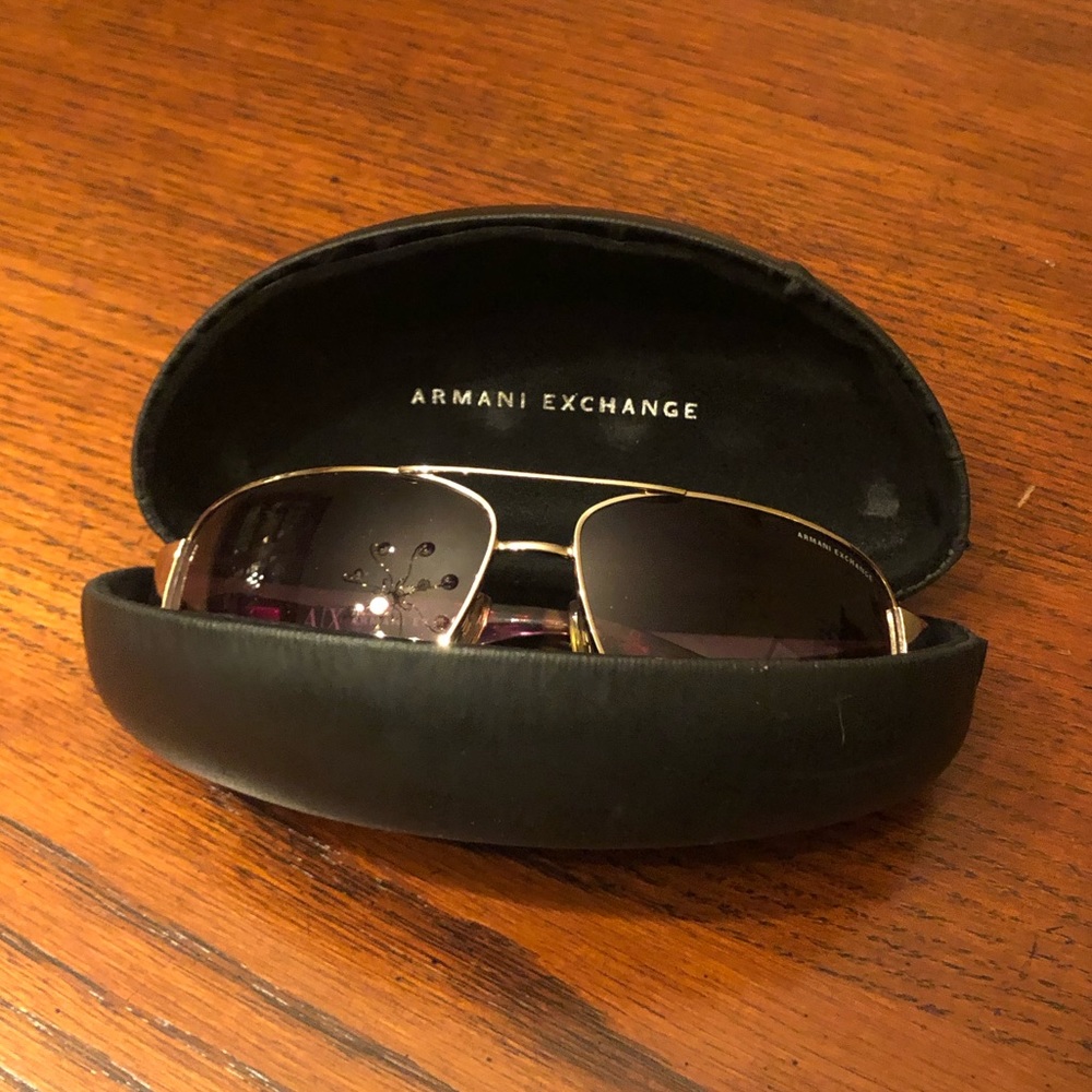 Armani Exchange Women’s Sunglasses and Case